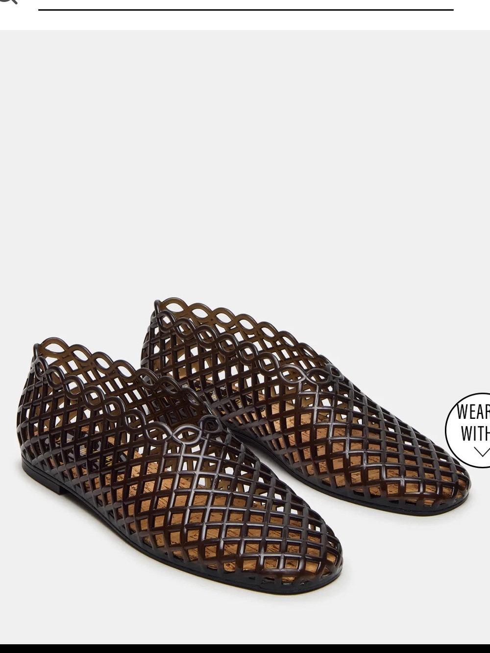 Steve Madden grove Lattice Slip-On Flats